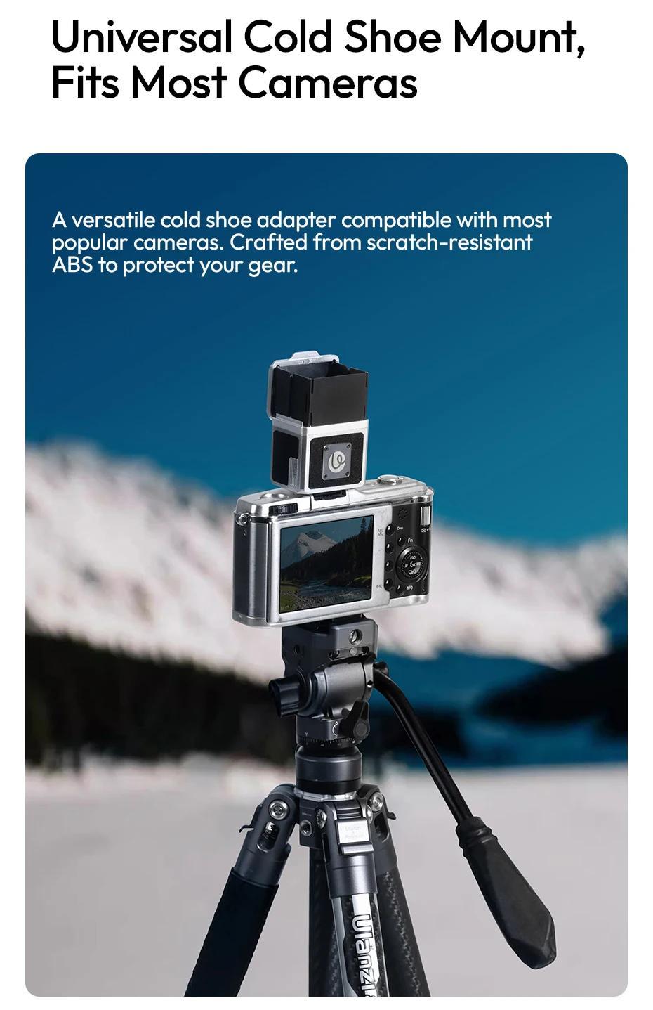 Ulanzi VF01 Waist-Level Viewfinder 35/50mm Framelines 28mm Focal Length 3-element Lens Group for Camera Enthusiasts