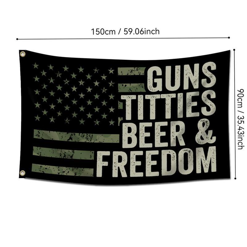 American Flag Pattern Garden Flag without Flagpole, Creative Flag for Home Garden Yard Decoration, Vanity Decor Accessories, Home Decor, Men Gifts, Outdoor Decoration, American Patriotism