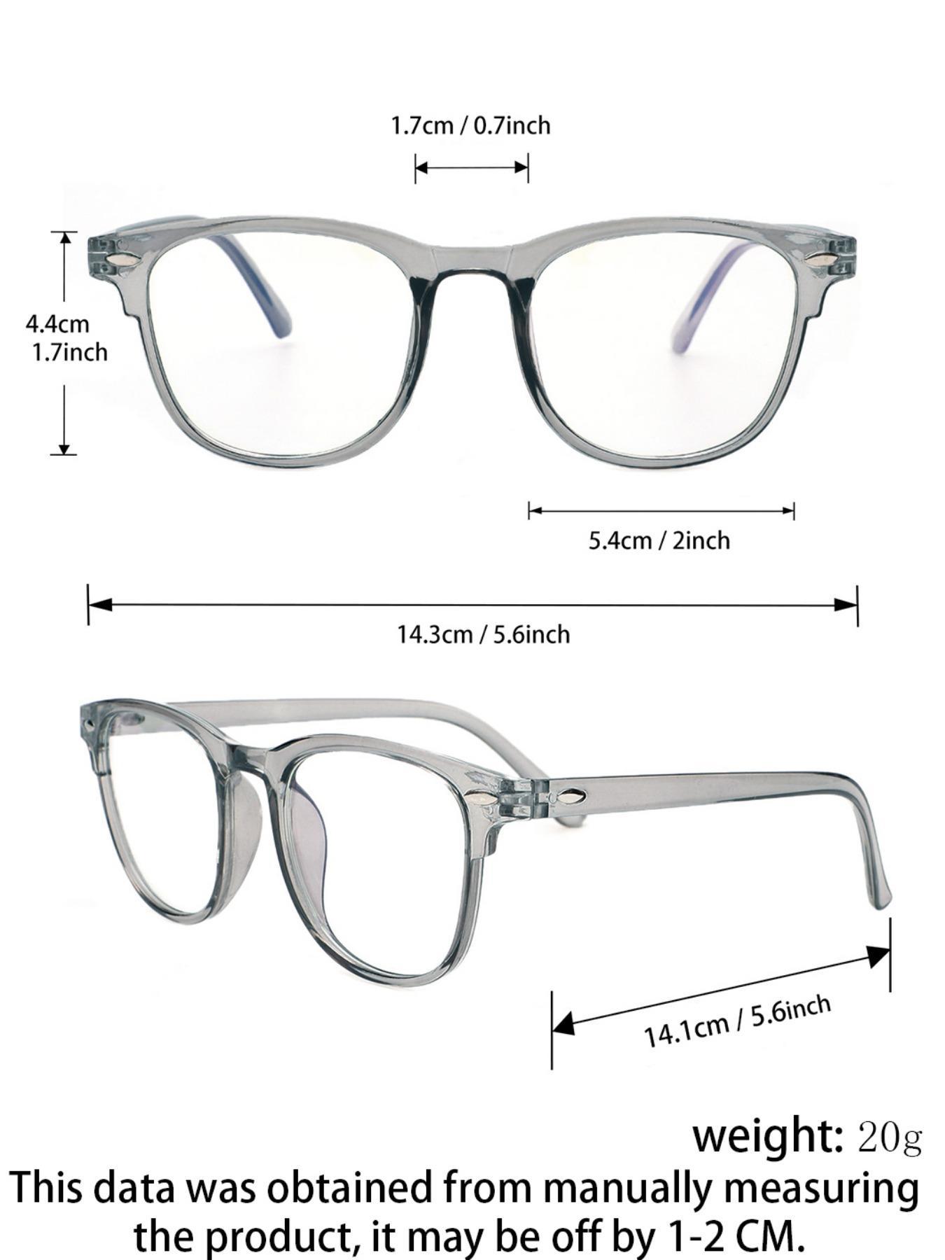 Unisex Vintage Leopard Pattern Eyeglasses (1 Pair), Simple Style Plain Color Eyeglasses for Everyday Use, Fashion Eyeglasses for Daily Clothing Decor