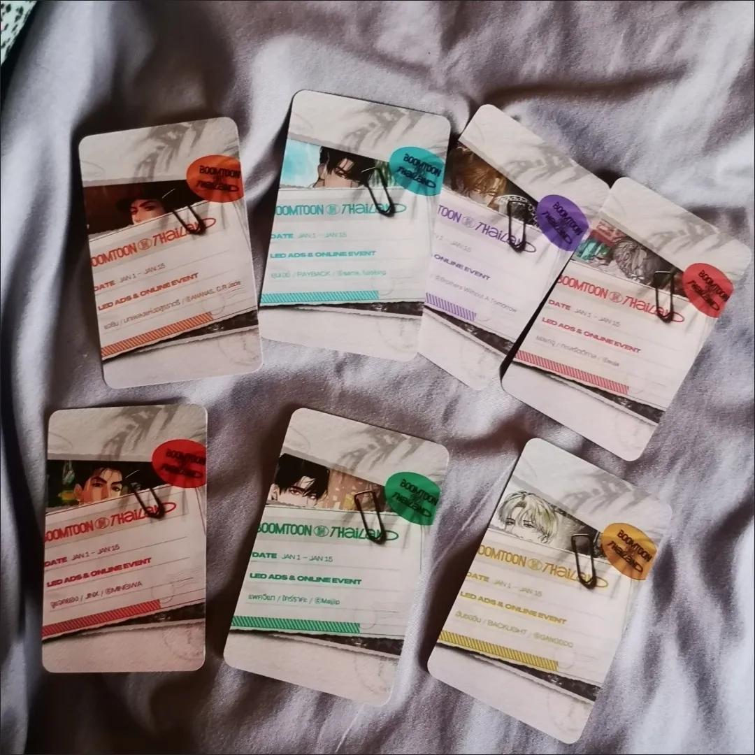 7 Pcs/set Korean Manga Lomo Card Yeongwoon & Seo-in Characters Small Cards Photocard Fans Collection Decorative Cosplay Gift