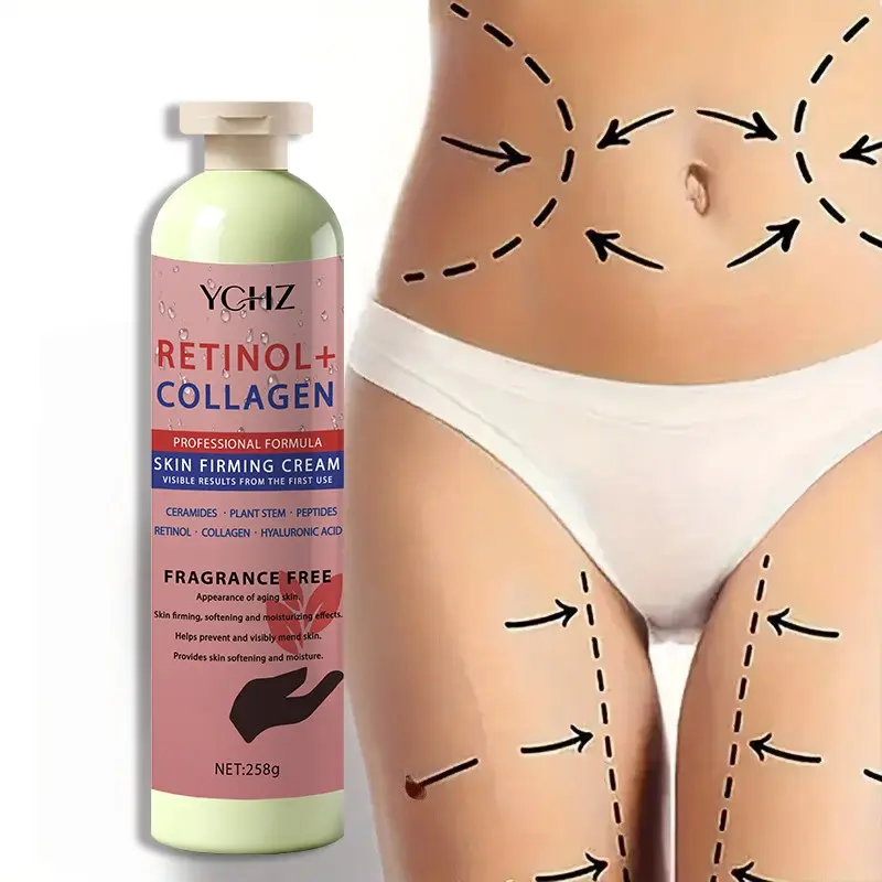 Tightening Body and Abdominal Lotion, Non-Greasy Texture, Smooth Application, Natural Ingredients, Postpartum Care, Daily Skincare, 258g