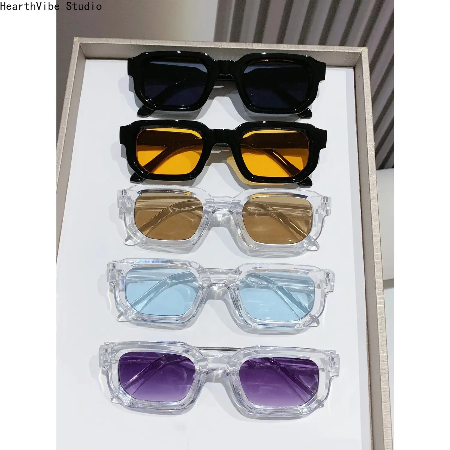 Retro Small Frame Trendy Casual Sun Protective Sunglasses for Men and Women, Stylish Uv100 Protection Eyewear for Outdoor Parties, Travel, Driving, Gifts, All Season Use