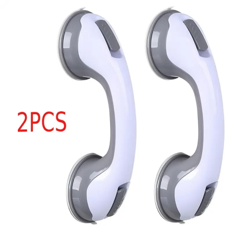 2-Pack Door and Window Handles for the Elderly, Shower Handles for Bathtubs and Shower Stalls, Suction Cup Handles, Anti-Fall, Designed for Tile and Glass for Balance Assistance, No Drilling Required, Installation for Bathroom Safety Handles