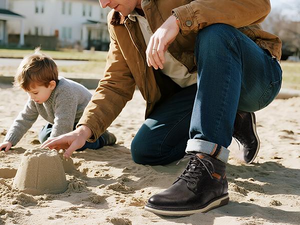 Bruno Marc Men's Classic Dress Casual Business Formal Chukka Boots