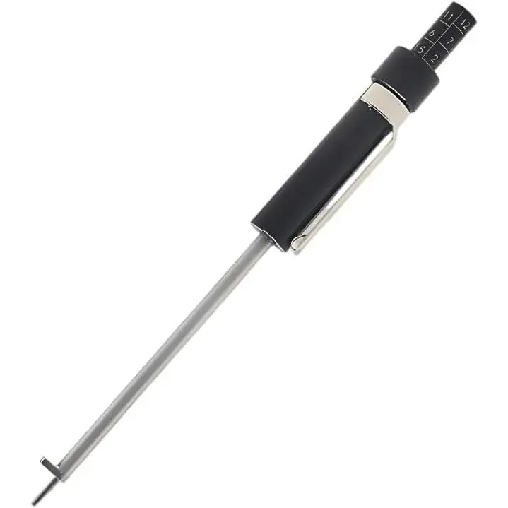 Pad Thickness Gauge Measure Tool,   Measuring Tool with Scale, Tire Tread Depth Gauge, 1.5mm Thickness   Pad Detection Pen for Internal External