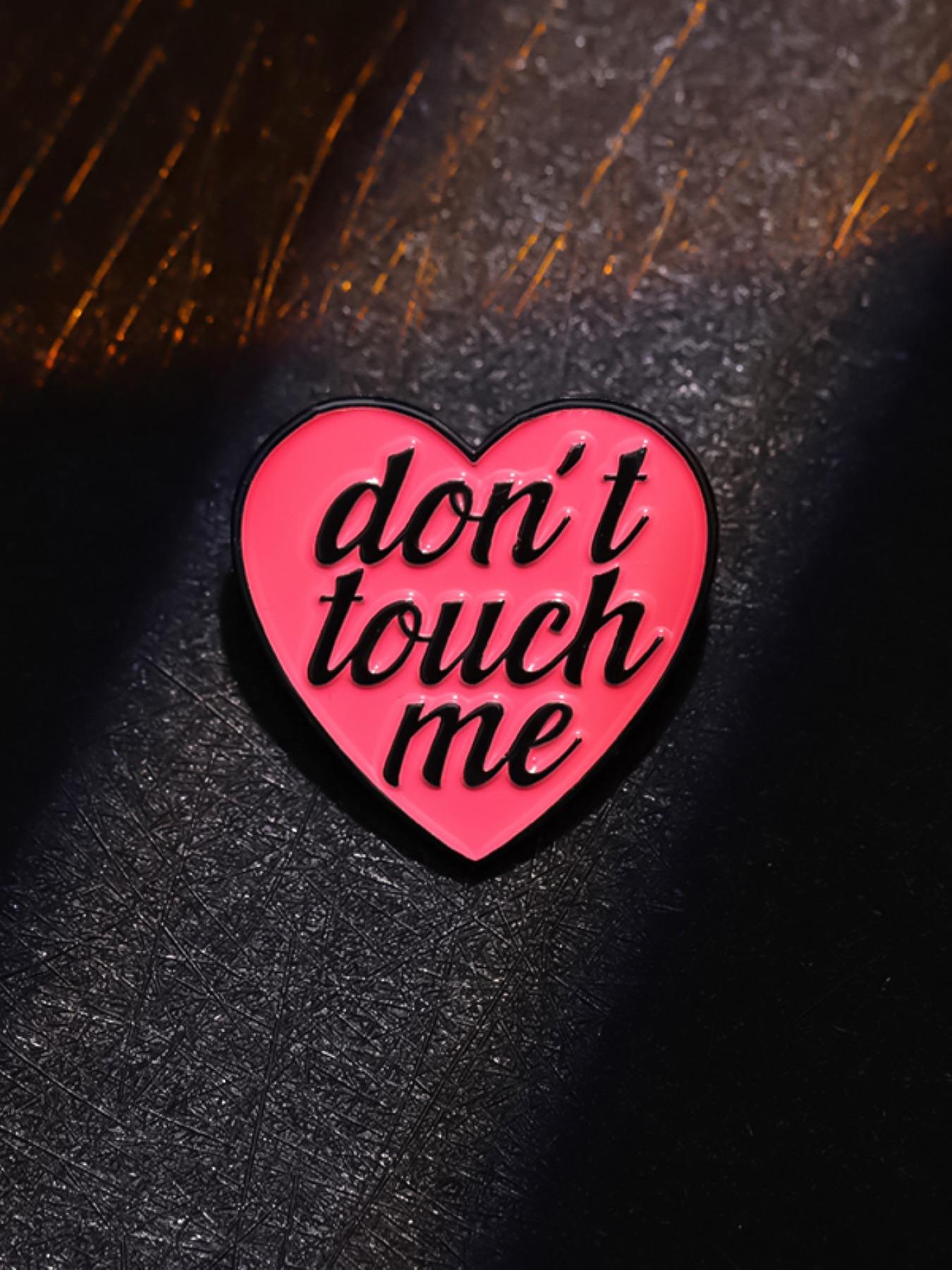 Fashion Letter & Heart Design Brooch Pin As Valentine's Day Gift, Fashion Alloy Accessories for Women & Men, Fashion Brooch for Daily Clothing Decor, Trendy All-match & Exquisite Brooch for Birthday Gift