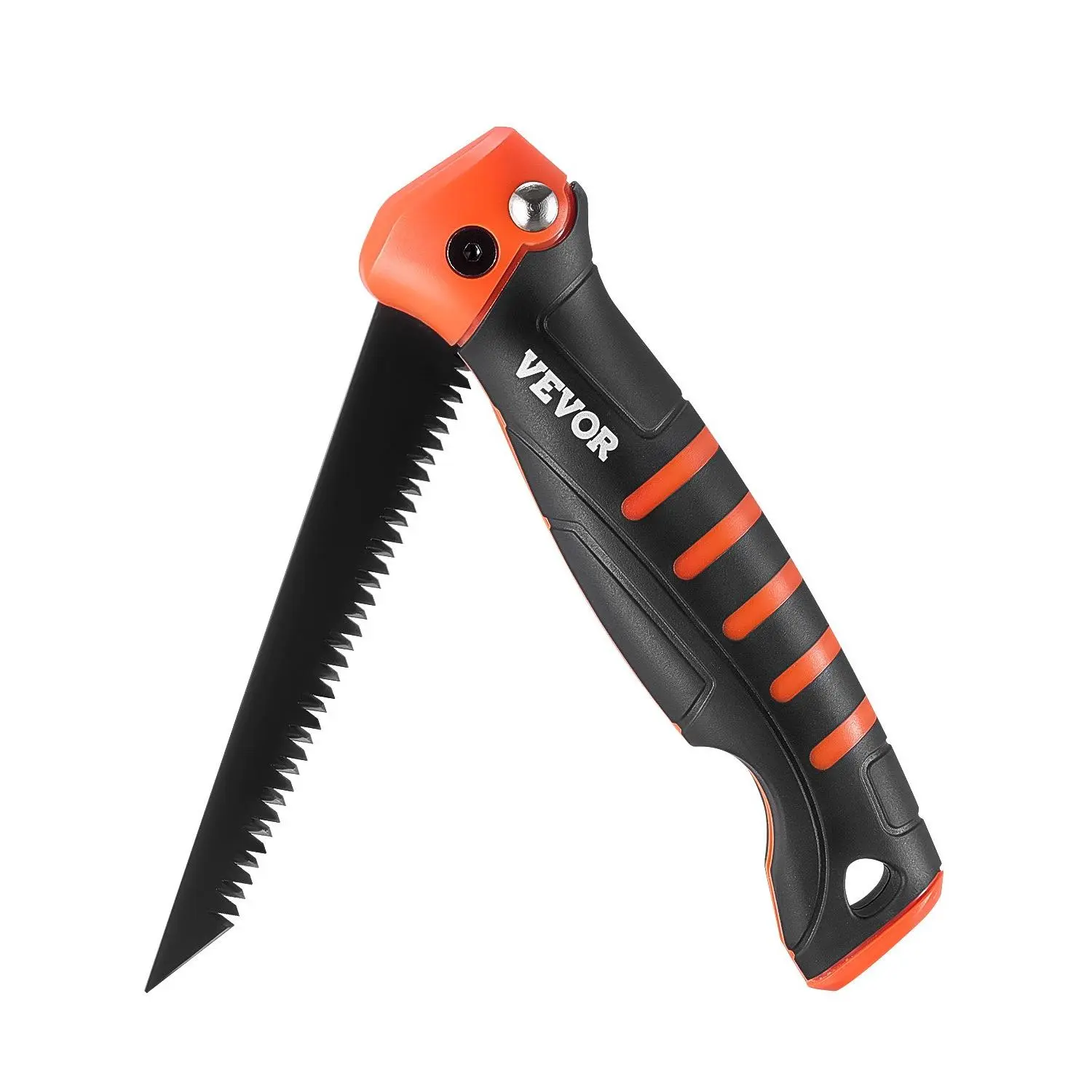 【DealsForYouDays】VEVOR Folding Jab Saw, 5 in Foldable Jab Saw with Soft Grip Handle, Folding Drywall Saw with Triple Ground Teeth and Sharp Tip, for Drywall, Wood, PVC Pipes, Cement Board, Thin Sheets, Wall Panels