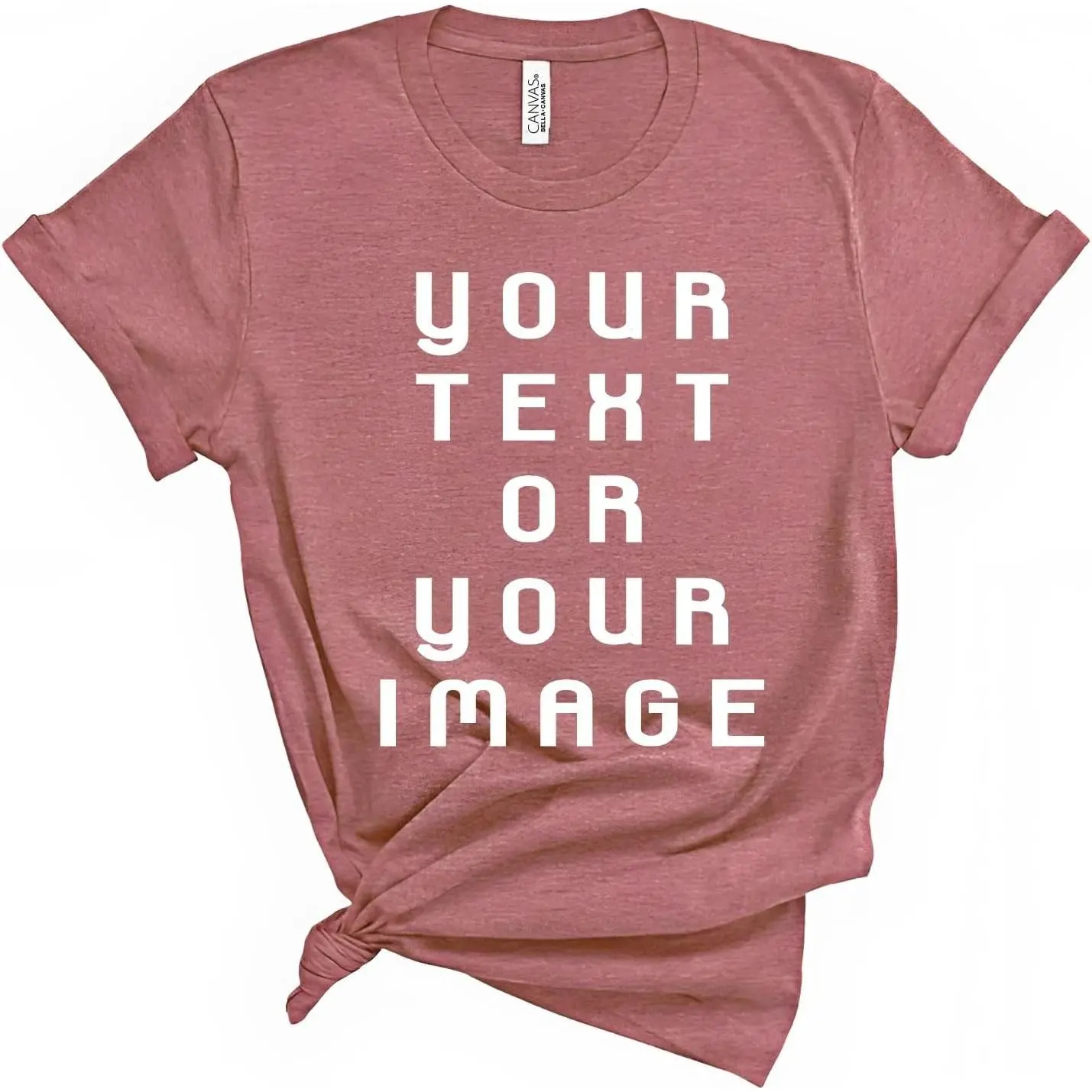 Custom Your Text Shirt, Personalized Your Image T-Shirt, Customized Your Photo Shirt Sweatshirt Hoodie