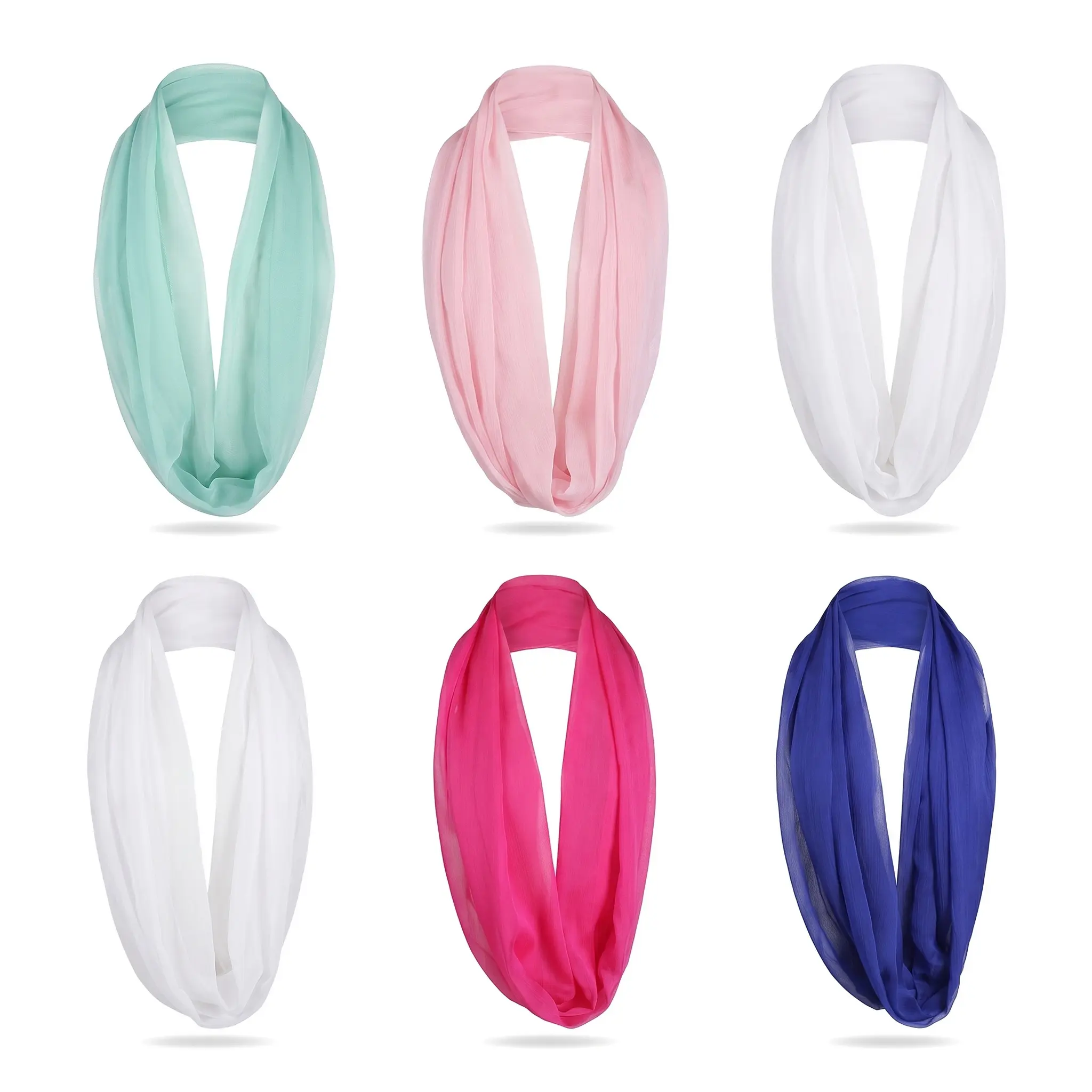 Candy Color Neck Gaiter Sun Protection Pullover Scarf Lightweight Summer Style Covers Neck Lines Versatile Everyday Essential For Women