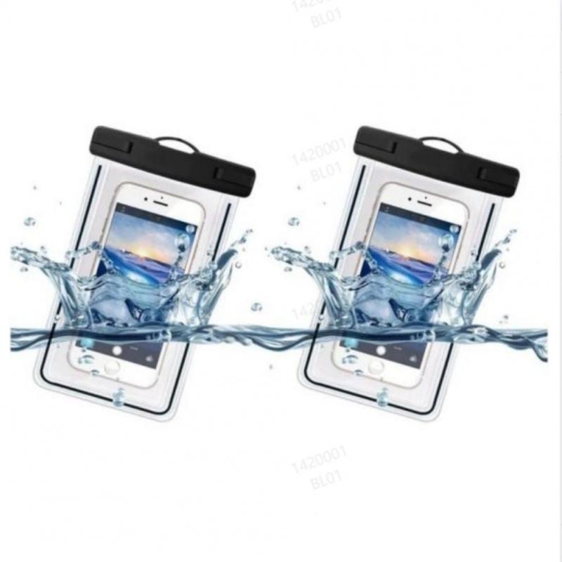 [Mother's Day Gifts]2 Pack Waterproof Phone Pouch, Touch Sensitive, Underwater Dry Bag Phone Case for Drifting Diving Swimming