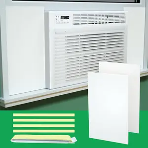 Window Air Conditioner Side Insulated Panel, Winter Summer Heat and Draft Insulation, Insulation Foam EVA Material, 2 Pieces 17*10*0.79 Inches