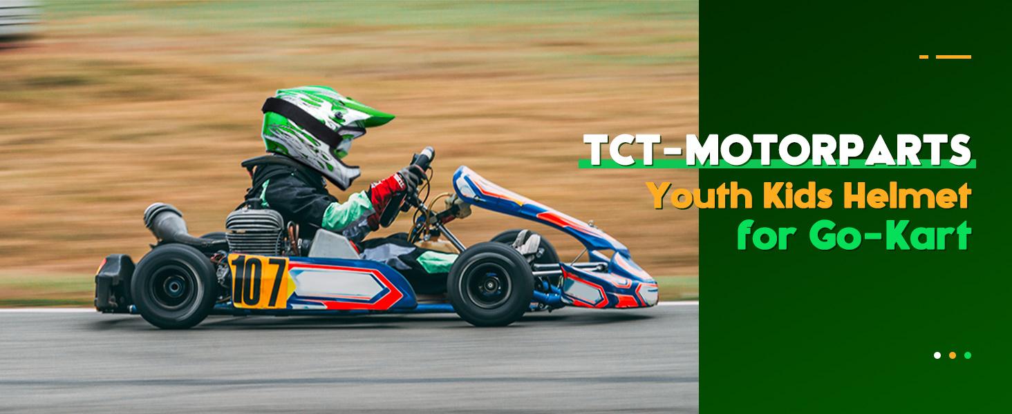 Youth Motorcycle Four Wheeler Riding Racing Helmets Motocross ATV Helmets Offroad Street Dirt Bike Go-Kart BMX MX Full Face Helmet Red Spider Samll Size