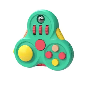2nd Generation Gamepad Fidget Cube Integrated Spinner Portable Finger Fidget Toy Daily Office Stress Relief Toy