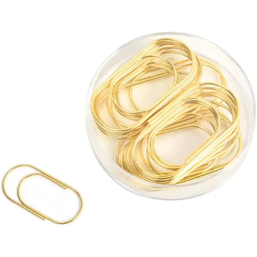 Big Paper Clips, 20 count   Paperclips 50mm/2 inch Non Skid Smooth Finish Steel Wire Office  Accessories