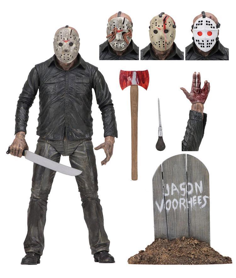 NECA The 13th Figure Part V  Jason Voorhees Action Figure Collectible Model Dolls Toys