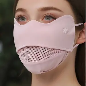 3pc Breathable 3D Eye Contour Design Mask - Lightweight for Cycling, Hiking, and Outdoor Activities, Machine Washable, Comfortable Fit |   Outdoor Gear