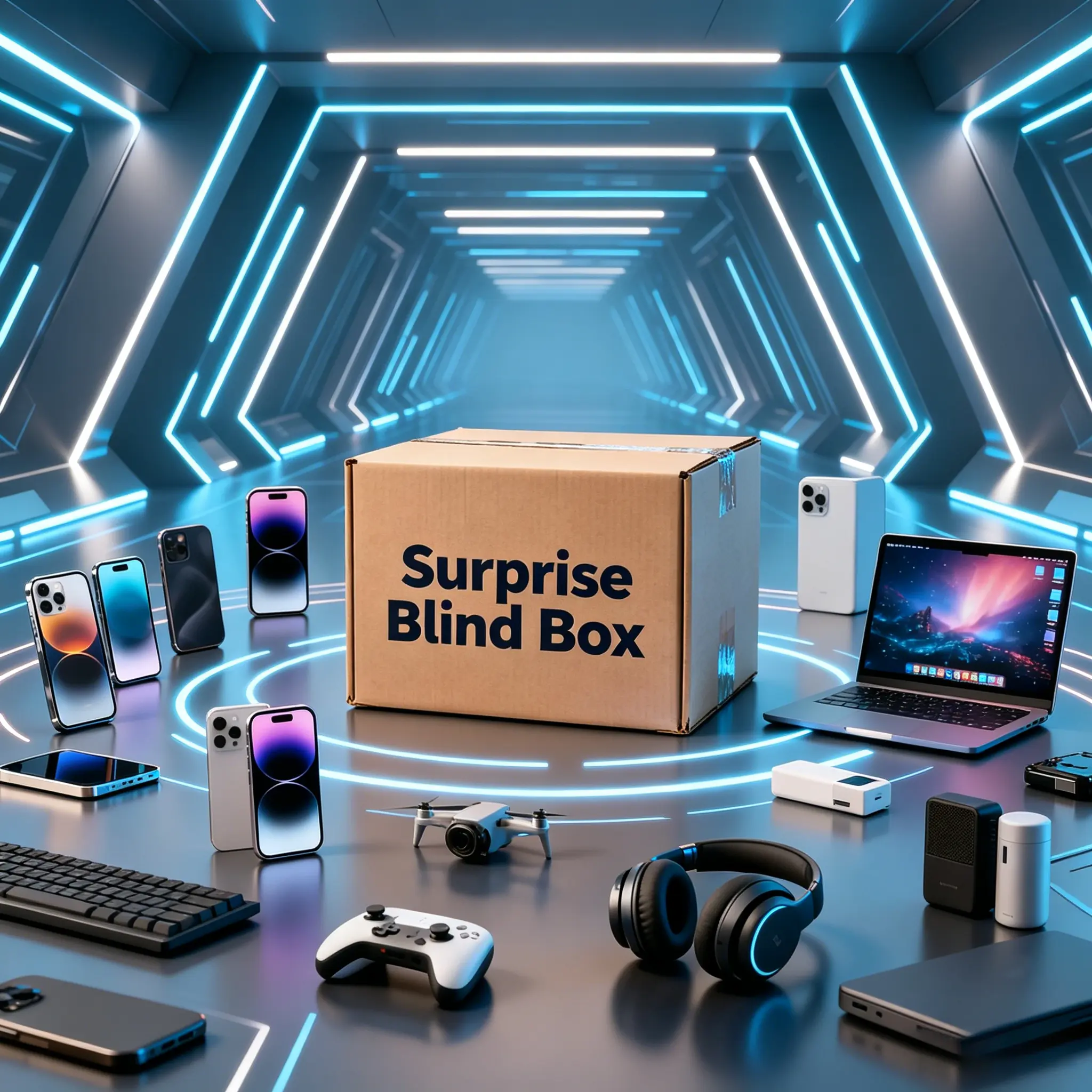 Final Stock! Only 2 Left! Mini Tech Mystery Box – Random Wireless Earbuds Included! Unbox Cool Surprises, Durable Style, Buy Before Sold Out!