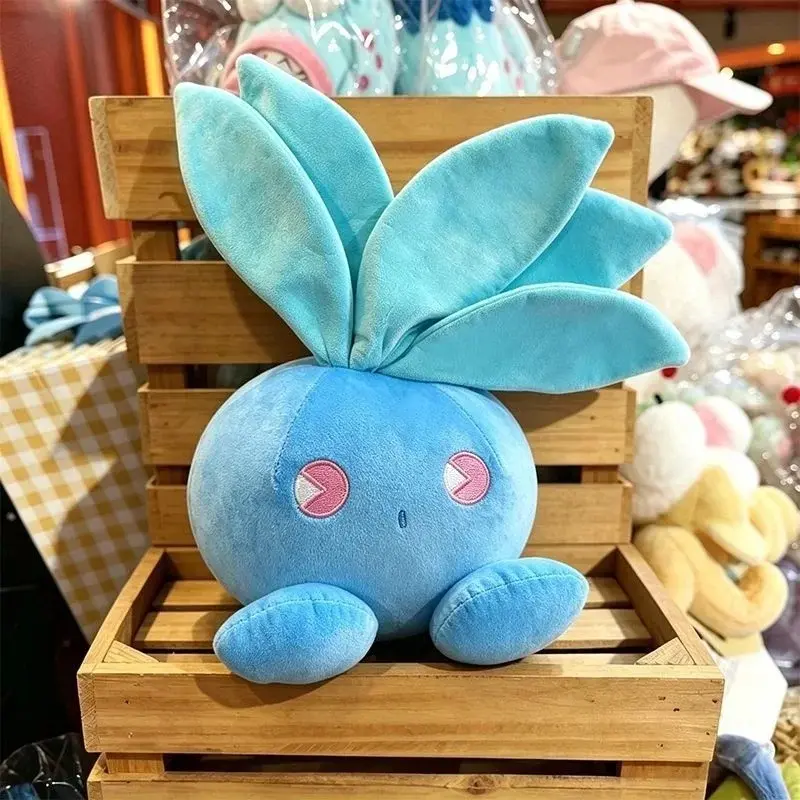 Lovely Oddish Plush Toy Stuffed Anime Grass Attribute Monster Plushies Throw Pillow Sofa Bed Cushion Home Decor Gifts