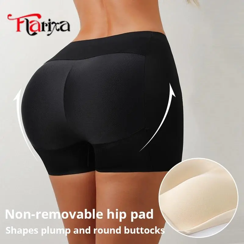 Butt Enhancer Panties Hip Pads Shapewear Shorts Women Tummy Control Shaper Fake Ass Underwear Buttocks Enlargement Pants