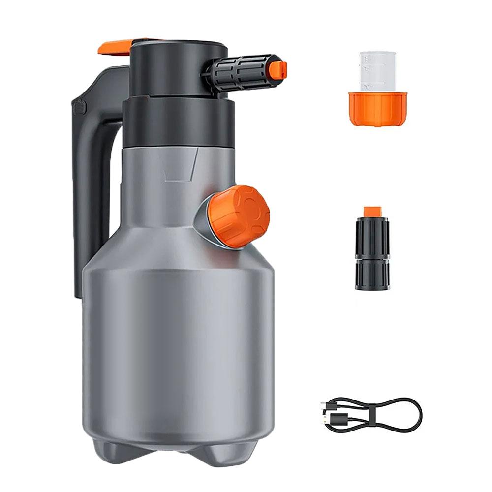 2L Electric Foam Gun with 70° Wide Spray Angle, Multi-Functional Large Capacity Battery for Car, Kitchen, Home Cleaning Foam Sprayer