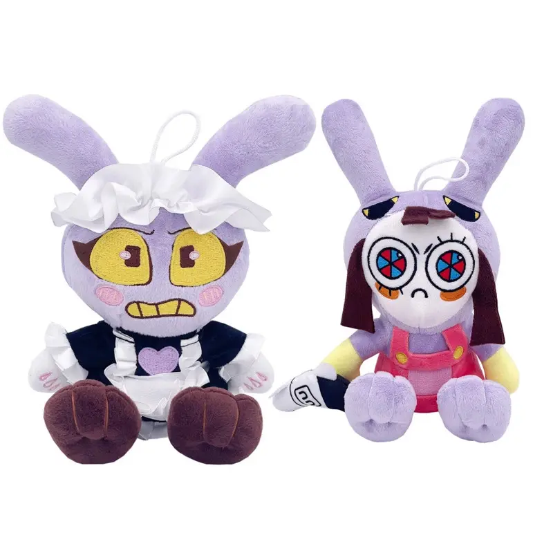 In Stock The Amazing Digital Circus Plush Toy Peripheral Pomni Jax Plush Doll Kawaii Sofa home Ornament Christmas Birthday Gift