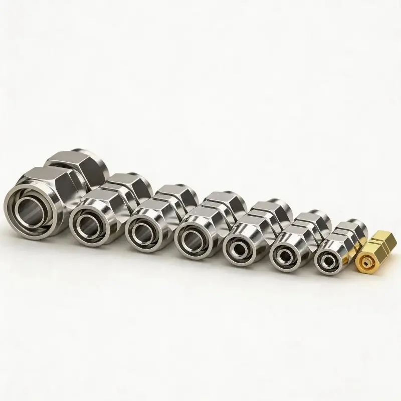 1/2Sets Straight Air Line Fittings for Truck, Heavy Duty Push in Pneumatic Connectors, High Temperature Tubing Quick Joint (4-16mm) ,summervibes