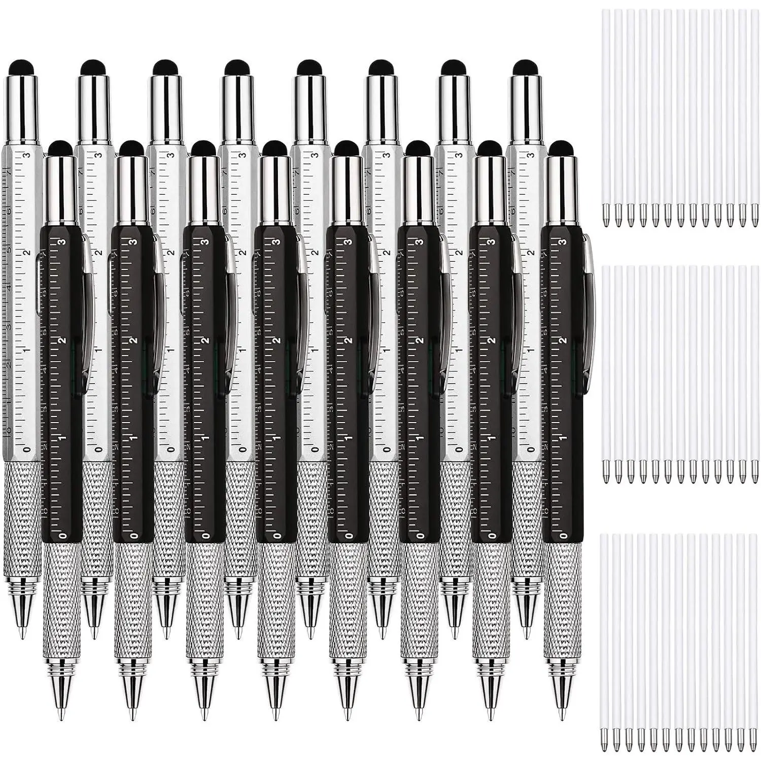 Black, Silver