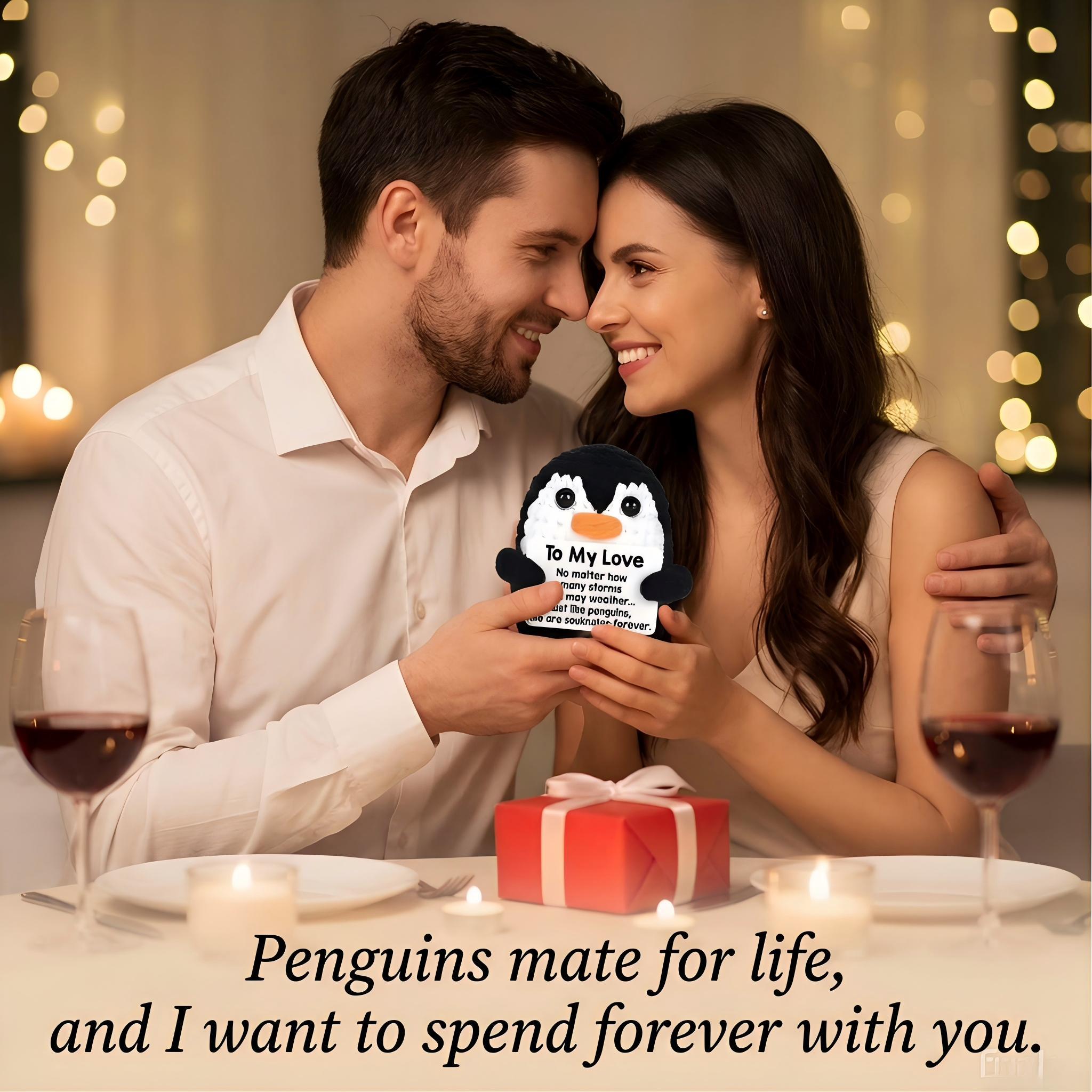 Handmade Emotional Support Penguin Plush Stuffed Animal,Exquisite Crochet Craft Soft Skin-Friendly,Christmas Presents Holiday Gifts,Birthday Gifts For Women Men Him Her,Teacher Appreciation Gifts,Desk Decor Bag Charm Baby Photo Props Party Decor