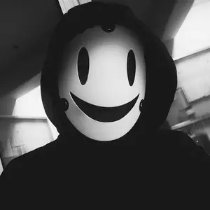 High-Rise Invasion Cosplay Mask, Tenkuu Shinpan Smile Resin Mask, Perfect for Halloween Costume, Durable, Lightweight and Detailed Design