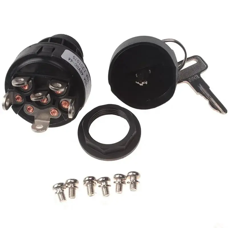 FridayParts Ignition Switch With Keys 83131GT for Geine Lift GS-1530 GS-1930 GS-2032 GR-12 GR-15 GR-20