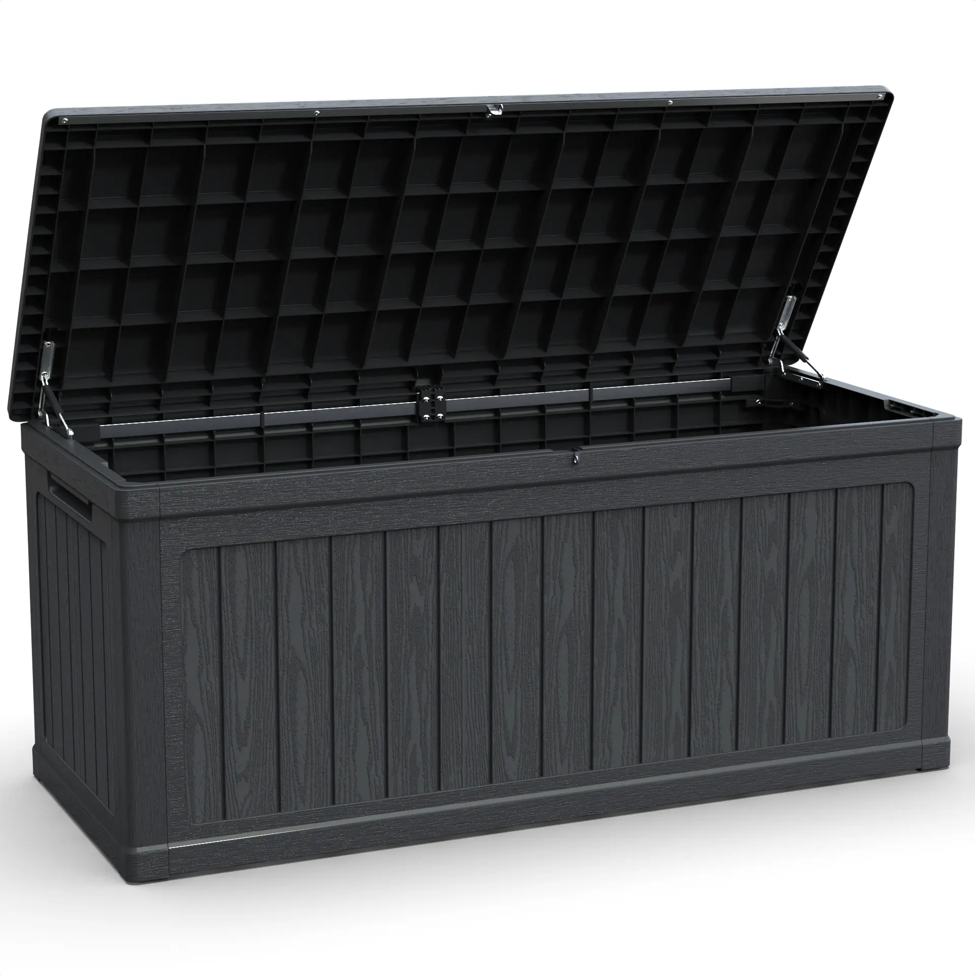ARCH 260 Gallon Large Outdoor Storage Deck Box XXL for Patio Furniture Cushions Garden Tools Sports Equipment Waterproof Resin Lockable Black Storage Bench for Patio Backyard Poolside Organization, Home Furniture and Household Product Search Terms