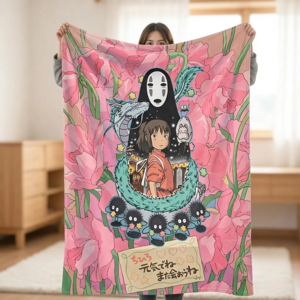 Ultra Soft Cozy Floral Throw Blanket for Home & Daily Use Super Soft Warm Decorative Throw Blanket, Ideal for Naps, Camping & Home Decor