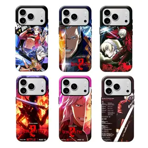 Y-Dev11 Mayy Cry Anime Character Print Phone Case,Having good protective properties,for iPhone 16 15 14 13 12 11 17Pro Max,for Samsung S25 S24 S23 S22 Ultra,Suitable for giving as gifts, for Christmas and Thanksgiving Day