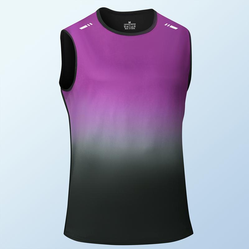 1/3 Pack Men's Gradient Sleeveless Gym Tank Tops, Quick Dry Moisture Wicking Athletic Workout Vests, Summer Casual Streetwear Sportswear Multiple Colors 1/3 Pack Men's Gradient Sleeveless Gym Tank Tops, Quick Dry Moisture Wicking Athletic Workout Vests, Summer Casual Streetwear Sportswear Multiple Colors