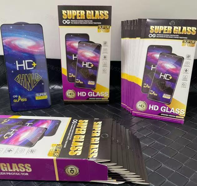 Glass Screen Protector Tempered Glass for iPhone 17 16 15 14 13 12 11 Series Pro Max Plus XR XS Max 8 7 HD+ Super Speed Protection Cover iphone 16 plus cases iphone 15 pro max case iphone 13 case iphone 14 cases screen protector junk phone case