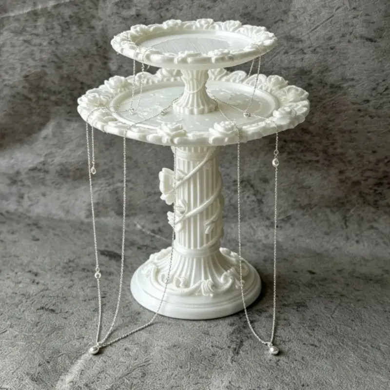3D Jewelry Tray, Wish Pool Decorative Tray, Unique and Practical, Perfect for Storing Jewels, Coins, Keys, Rings, Necklaces, Desktop Organizer