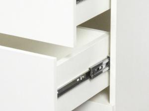 Karl home White Dresser for Bedroom, Wood 8 Drawer Dresser Chest of Drawers, 55 Inch Dresser Bedroom Furniture, Large Dresser Storage Chest with Deep Drawers, TV Stand, 55.1" X 15.7" X 31.5"