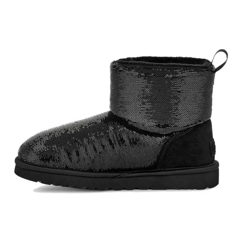 UGG Classic Mini Boot Mirror Ball Black (Women's) 1151291-BLK