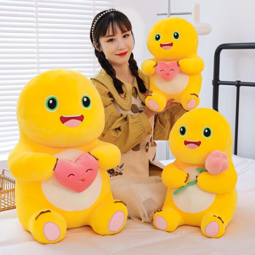 Milk Dragon Nailong Dragon Plush Toys Soft Plush Cute Milk Dragon Plush Doll Yellow Cartoon Nailong Milk Dragon Stuffed Toy