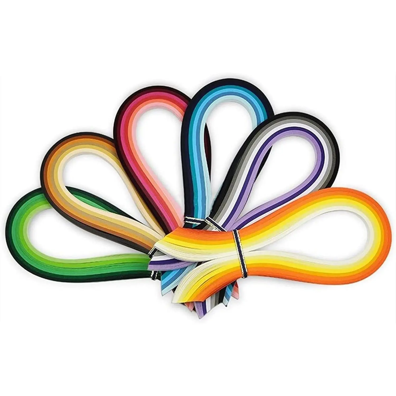 1.5mm x 39cm Paper Quilling Strips Kit 36 Colors 720 Strips Quilling Paper for DIY Crafts