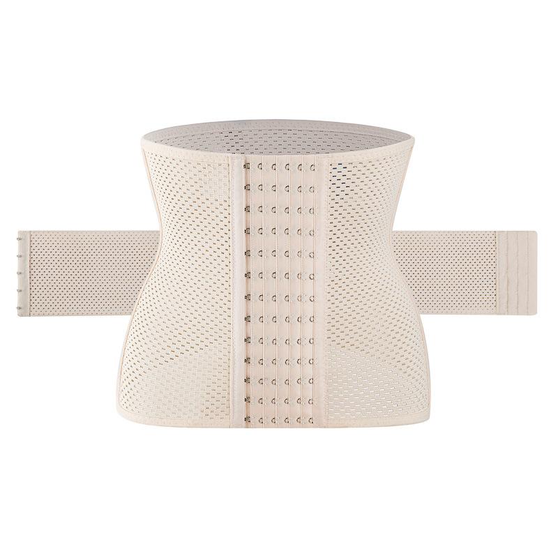 Adult women's abdominal support belts and corset belts, waist-restricting products.