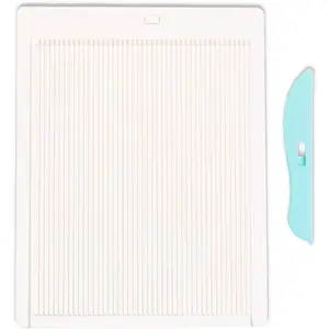 - Mini Scoring Board + Turquoise Folding Board for Different Papers + Envelope Making Guide | Ideal for Scrapbooking and Crafting | Measurements in Centimetres and Inches | Size 8 x 6