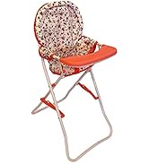 Convertible Combo Baby Doll Stroller for 3 Year Old Girls & Up |   Play Toy Baby Stroller for Dolls, Folding Adjustable Bassinet Carriage Buggy with Storage Basket Converts to Sit Up Pushcart Pram, Red