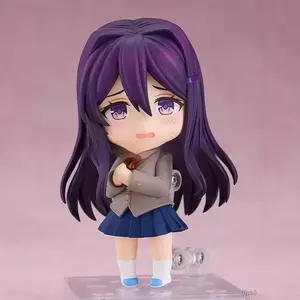 Nendoroid 2283 Yuri Doki Doki Literature Club Anime Figure Pvc Model Toy Desktop Ornament Collectible For Adult Collection