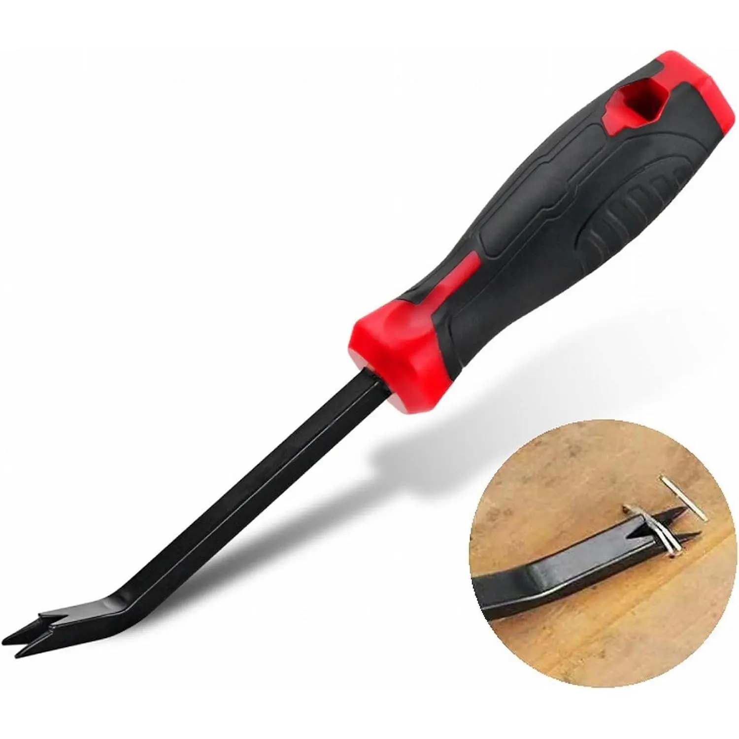 Heavy Duty Staple Remover Tool, Upholstery Stapler Puller Lifter for Carpet, Wood, Floor, Furniture, Construction
