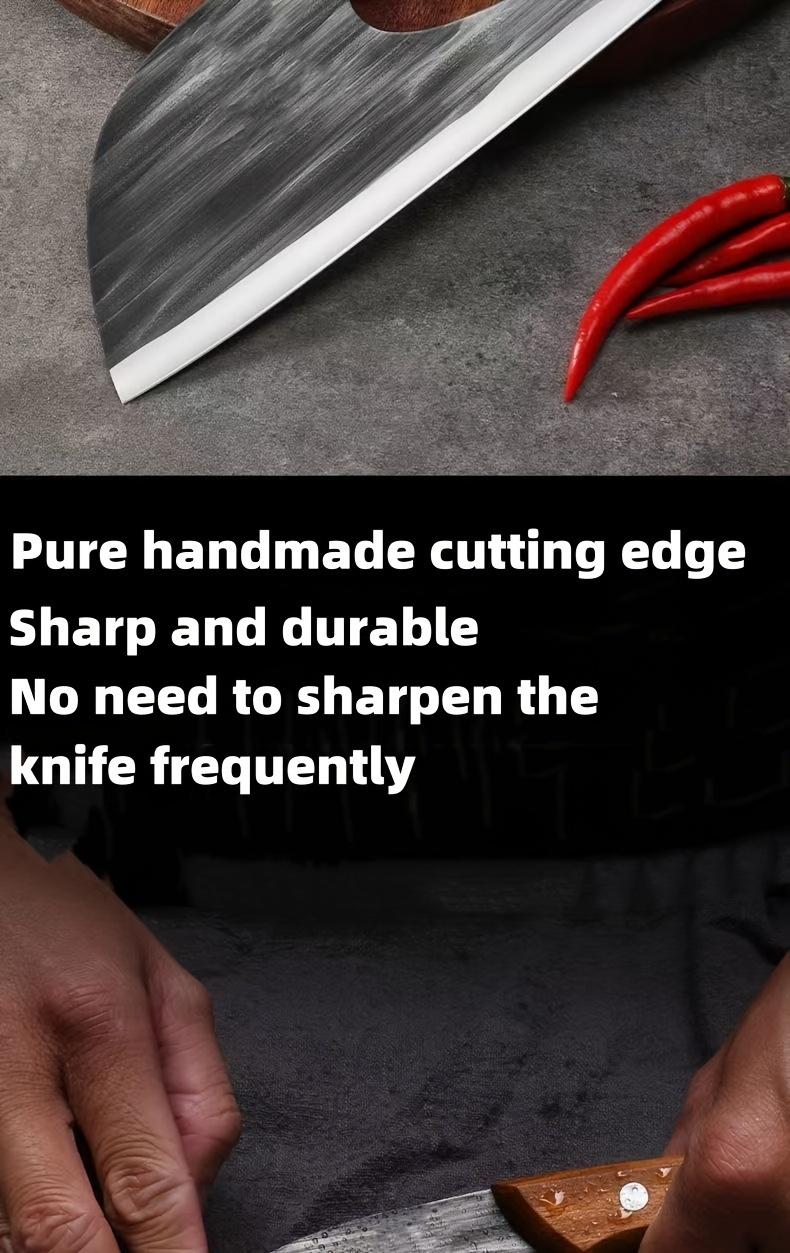 [Buy 1  Get 1 Free] For Only Today 2pcs kitchen knives, super sharp kitchen knives, meat cutters, kitchen knives and slicing knives Combination knife Block household knife chef  knifes meat cleaver knife kitchen  knives Kitchenware Meatcleaverset Cooking