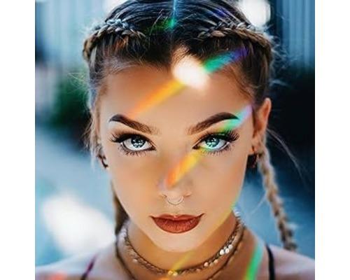 Jstyle 18G 16G Surgical Steel Nose Rings Hoops for Women Opal CZ Septum Rings Clicker Hinged Segment Nose Ring Lip Helix Cartilage Conch Daith Rook Nose Body Piercing Jewelry 8mm 10mm