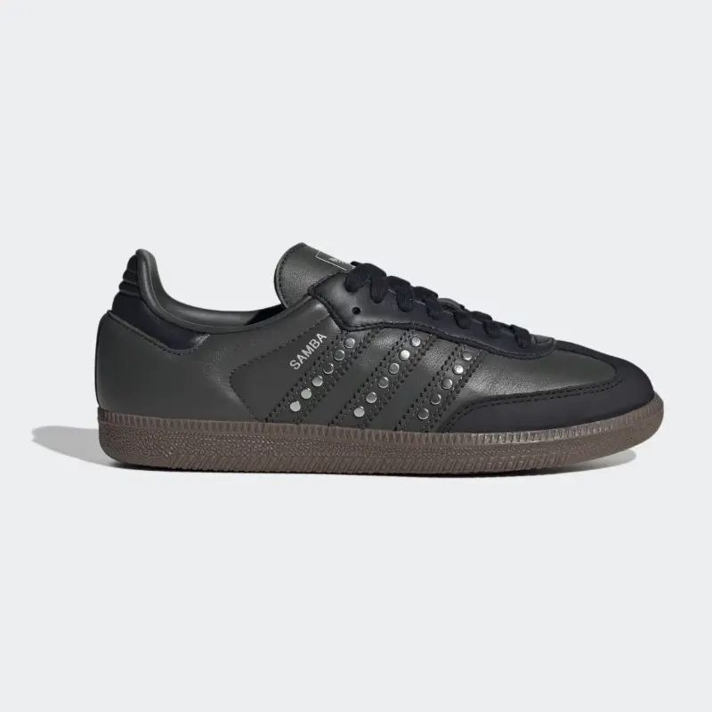 adidas Wmns Samba OG 'Studded Stripes - Black Earth' JR8869