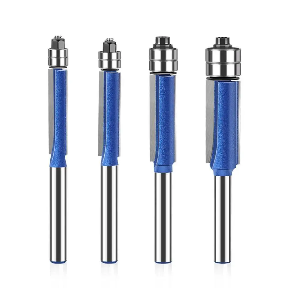 GJANSH 4-Piece Dual Bearing Trimming Tool Set 1/4-Inch New Deburring and Polishing Tool Size Universal-2