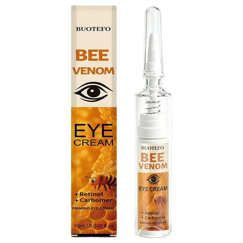 Retinol Eye Cream with Bee Venom, Eye Repair Cream, Firming, Moisturizing and Soothing, Daily Eye Care for Men and Women, Hydrating and Nourishing Eye Area